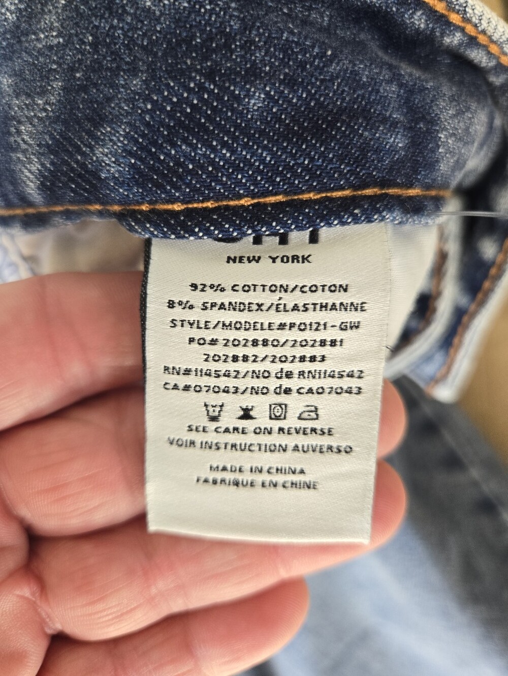 Oat New York, Cloud Luxe Denim style wide leg jeans sz 10/30 in great condition - Picture 4 of 5